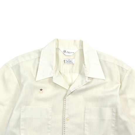 USED 60'S "MR.CALIFORNIA" OPEN COLLAR SHIRT