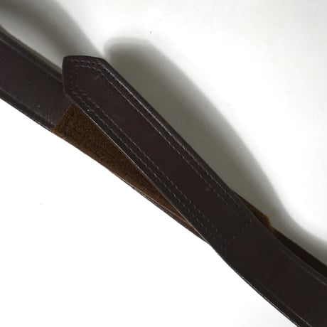 USED "DULUTH TRADING" VELCRO LEATHER BALT