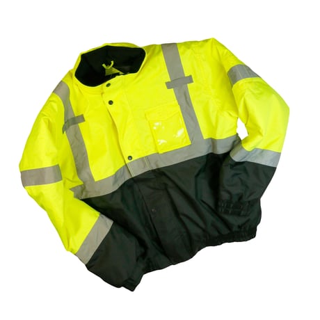 USED "TTI" REFLECTOR DOWN JACKET