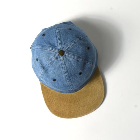 USED 90-00'S "CAMEO" LEATHER BILL CAP