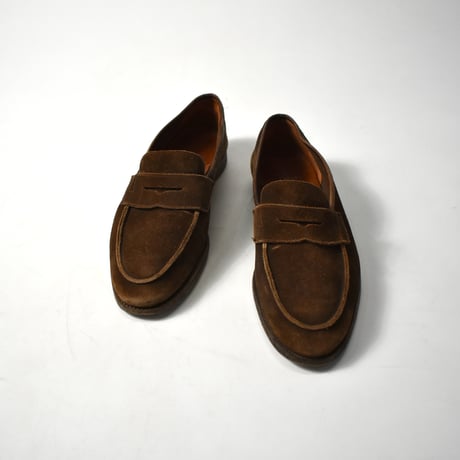 USED "CROCKETT & JONES" SUEDE LOAFER