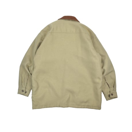USED  UNKNOWN FAKE WOOL QUILTING SHIRT  JACKET