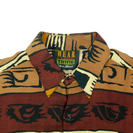 USED "WEAR THE RIGHT THING" RAYON SHIRT