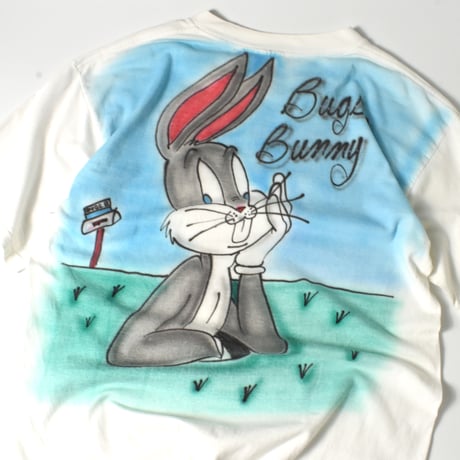USED "BUGS BUNNY / CHRYSTEL" AIR BRUSH T-shirt