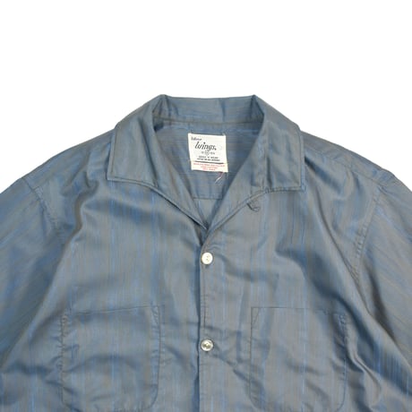 VINTAGE 60'S "SILVER WINGS" SHARK COLLAR SHIRT
