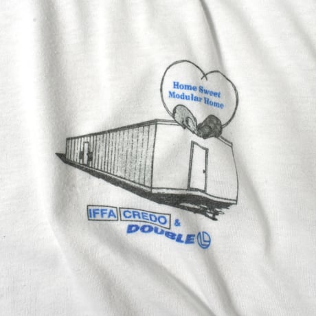 USED 80'S "IFFA CREDO & DOUBLE L" T-shirt
