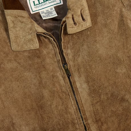 USED 80'S "L.L.BEAN" SUEDE LEATHER JACKET