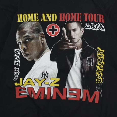 USED "JAY-Z & EMINEM HOME AND HOME TOUR" T-shirt
