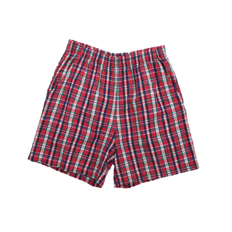 USED 80'S "ERIKA CASUAL" CHECK SHORTS