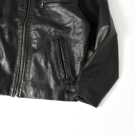 USED "AMERICAN OUTWEAR" COW LEATHER JACKET