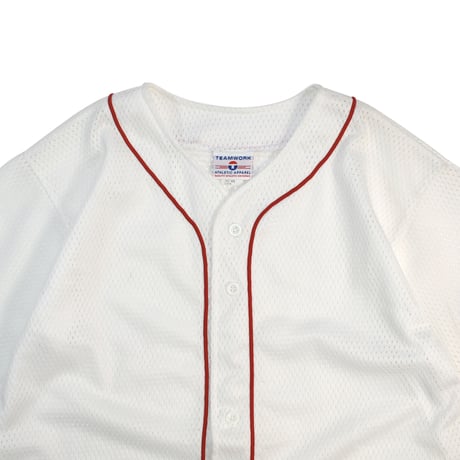 USED 90’S "TEAMWORK ATHLETIC APPAREL" BASEBALL SHIRT