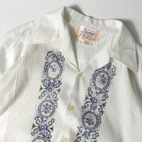 USED 70'S "BRUMMEL" CUBA S/S SHIRT