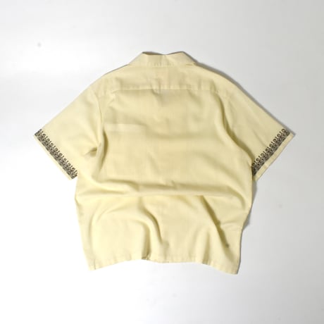 USED 70'S "IOLANI HAWAII" OPEN COLLER SHIRT