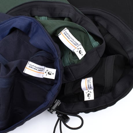 DDQS "NYLON LONG BILL CAP" Made by LANNS