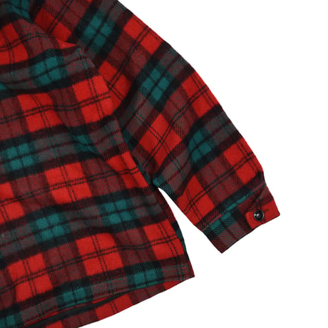 VINTAGE "60'S MAINE GUIDE" PALID WOOL SHIRT JACKET