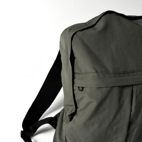 USED "DAD PACK" NYLON PACKABLE BACKPACK