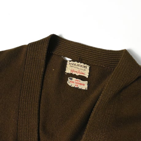 VINTAGE 60’S "ALAN PAINE" CASHMERE CARDIGAN