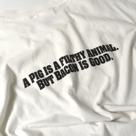 USED 90’S "PORK FICTION" T-shirt