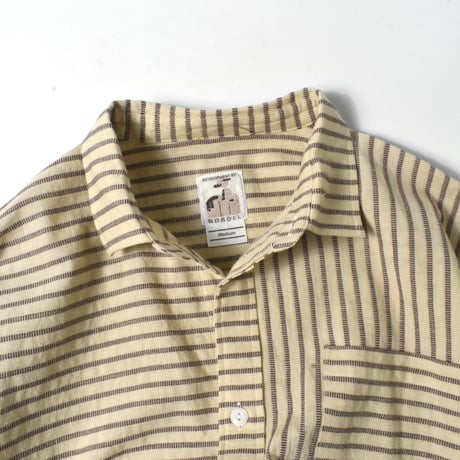 NOROLL "NORMAL SHIRT" STRIPE S/S SHIRTS
