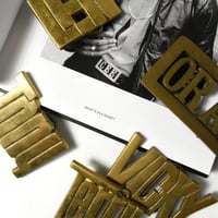 USED NAME BELT BUCKLES