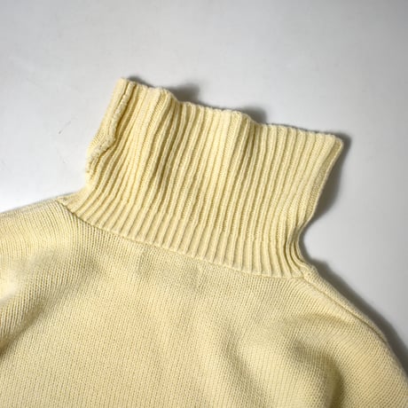 USED 90'S "LAND'S END" COTTON KNIT SWEATER