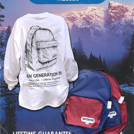 "NEW GENERATION Ⅲ" BACK PACK