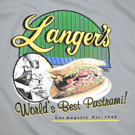 "LANGER'S DELICATESSEN-RESTAURANT" T-shirt