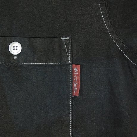 USED "STUSSY" DYED COTTON L/S SHIRT