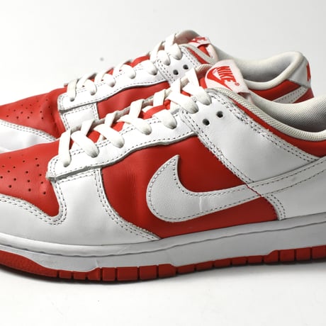 USED "NIKE / DUNK LOW RETRO CHAMPIONSHIP RED"