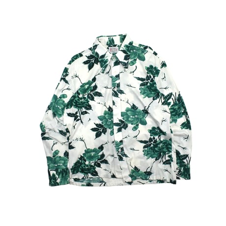 USED 90'S "SPIEGEL" FLORAL NYLON SHIRT