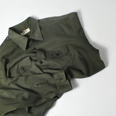 USED 70'S "MONTGOMERY WARD" WORK SHIRT