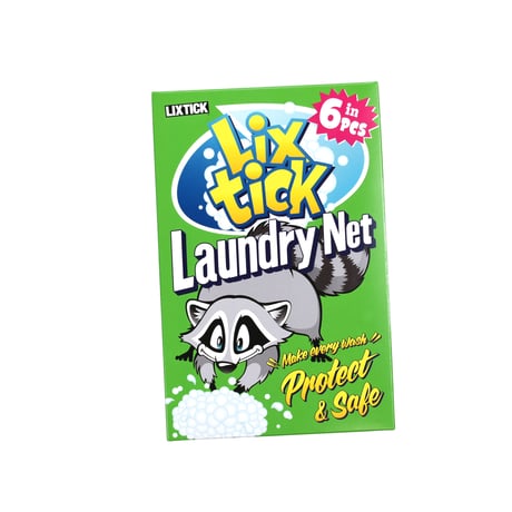 "LIXTICK" LAUNDRY NET / 6PACK