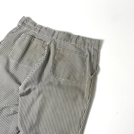 USED UNKNOWN HOUNDSTOOTH PATTERN WORK PANTS