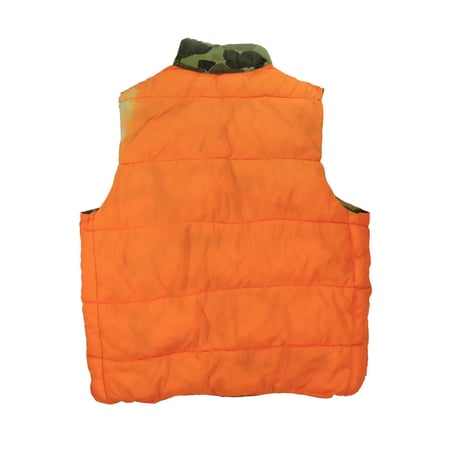 USED "RED HEAD" REVERSIBLE DOWN VEST