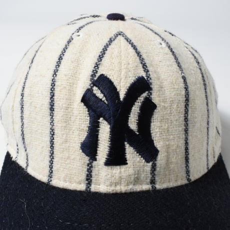 USED "COOPERS TOWN / NEW YORK YANKEES" WOOL BASEBALL CAP