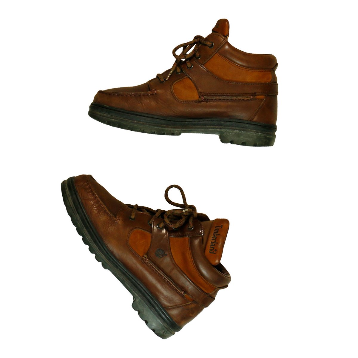 USED “TIMBERLAND MOC TOE / GORE-TEX” BOOTS