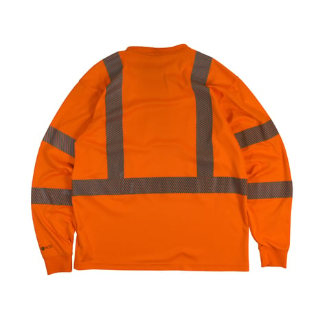 USED "CARHARTT FORCE / HI-VISIBILITY" L/S T-shirt
