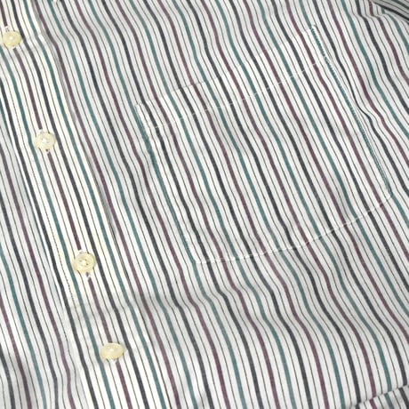 USED 90'S "SEARS ROEBUCK" STRIPE SHIRT