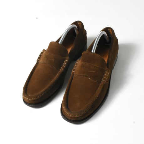 USED "TBS" SUEDE LEATHER LOAFERS