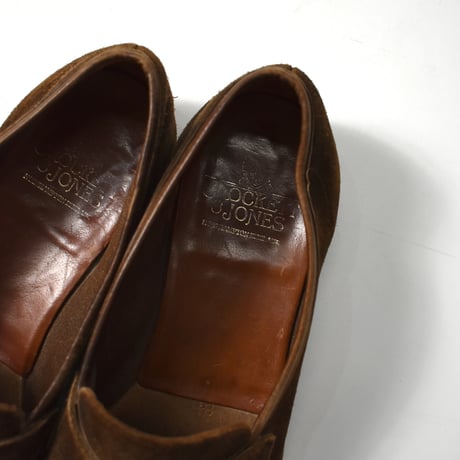 USED "CROCKETT & JONES" SUEDE LOAFER