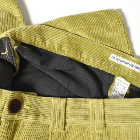 NOROLL "THICKWALK CORDS PANTS"