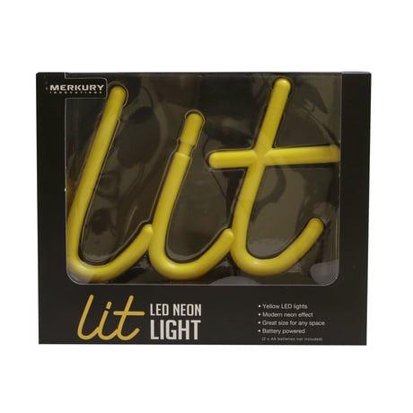 "LIT" LED LIGHT