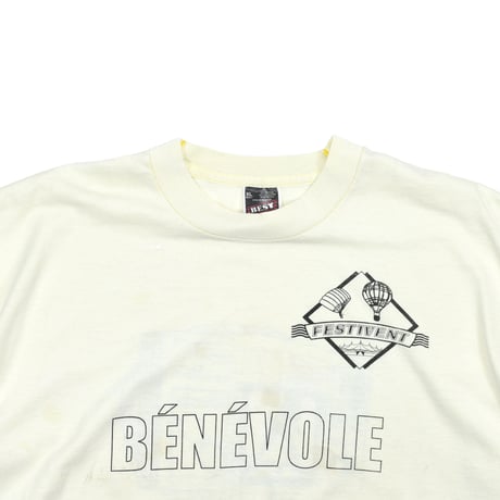 USED 90'S "FESTIVENT BENEVOLE" T-shirt