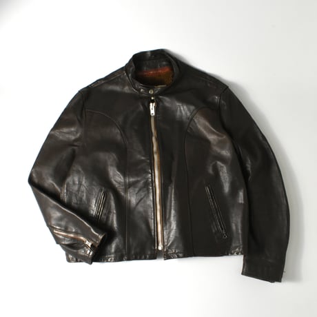 VINTAGE 70-80'S "SHOTT / SPORTS WEAR" LEATHER JACKET