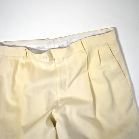 USED "LINEAGE NEW YORK" 2-TUCK SLACKS