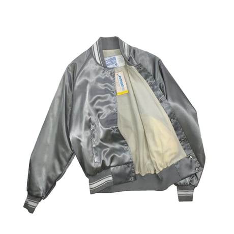 DEADSTOCK 80'S "SHURE" NYLON VARSITY JACKET