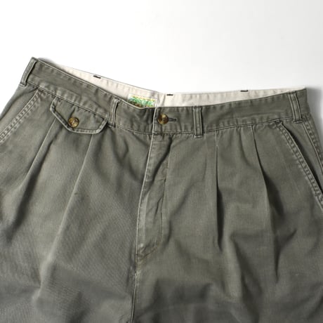USED 90'S "ASHCEEK TRADING" 2-TUCK SHORTS
