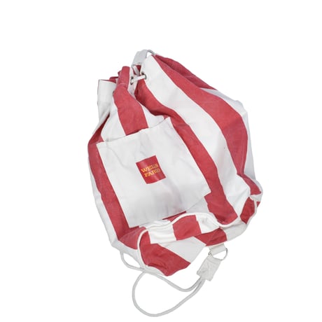 USED "WELLS FARGO" DRAWSTRING BAG