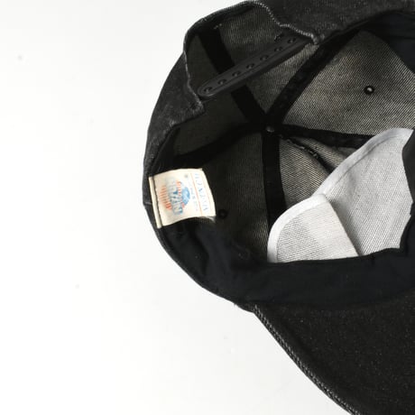 USED 90’S "NISSUN" BLACK DENIM CAP