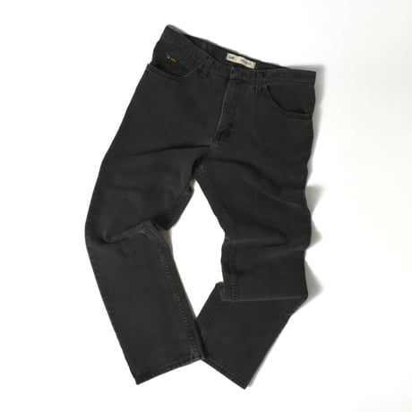 USED "LEE / REGULAR FIT" BLACK DENIM PANTS